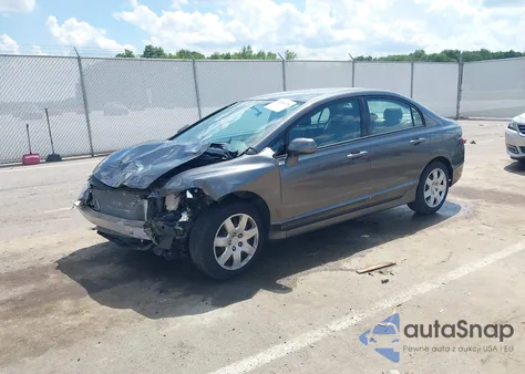 2010 Honda Civic Lx from USA, damaged, VIN 2HGFA1F57AH578370